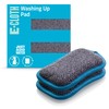 E-Cloth 2-pack Washing Up Pad, Microfibre Non-scratch Kitchen Dish Scrubber