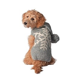Chilly Dog Alpaca Grey Snowflake (Small)