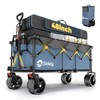 Sekey 48''L Collapsible Foldable Extended Wagon with 440lbs Weight Capacity,