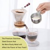 BERYLER 1PCS 1Cup (240ml, 8oz) Single Measuring Cup, Stainless Steel