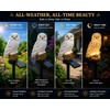 Solar Owl Garden Light for Outdoor Décor – IP65 Waterproof