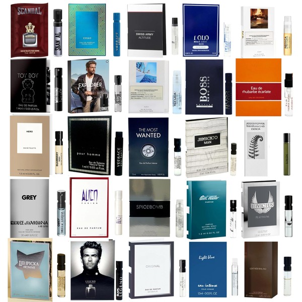 Infinite Scents Cologne Samples for Men - 12 Designer Fragrance