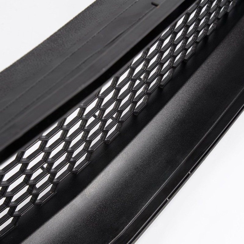 CROSSDESIGN Mesh Front Bumper Upper Hood Grille, Compatible With 2015-2017