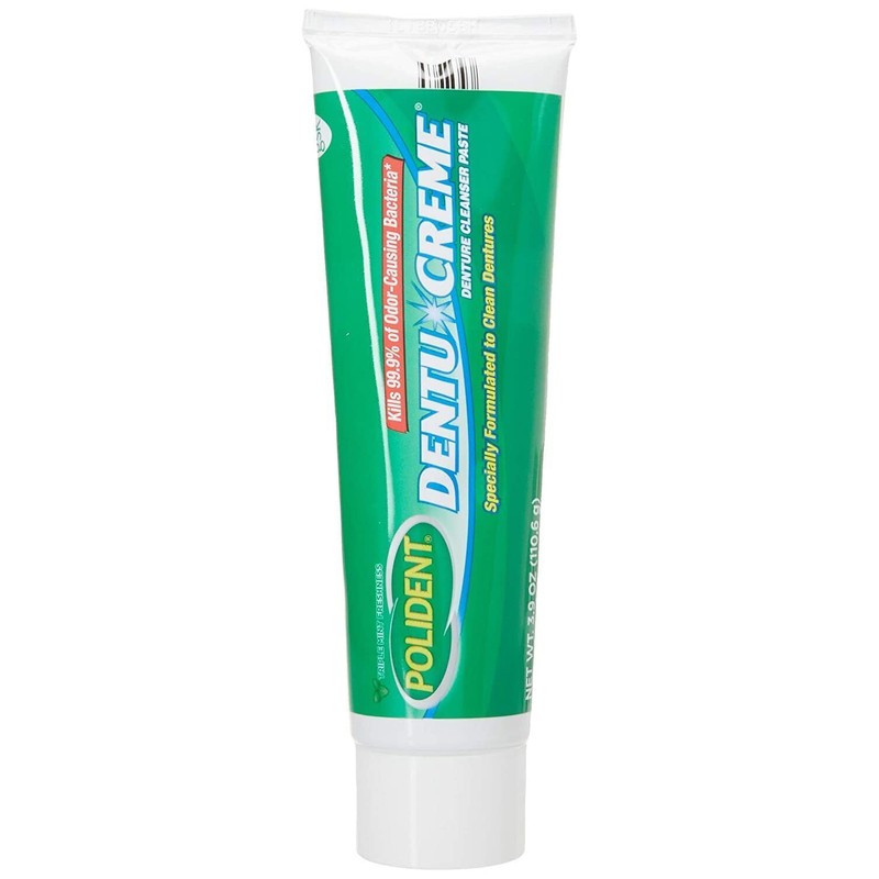 Polident Cream,Paste Dentu-Creme 3.90 oz (Pack of 3),Mint