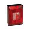 Bargman 34-86-103 Vertical Mount Single Backup Light (Red, Black Base)