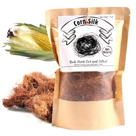 EidolonGreen [China Medicinal Herb] Corn Silk (Yumixu/玉米须/옥수수 수염) Dried Bulk Herbs 3 Oz (88 g)