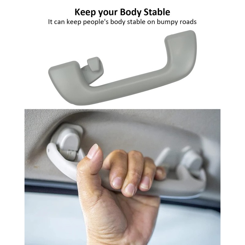 YIGUCS 74610-52020 Inner Roof Pull Handle Grab Fits for Toyota