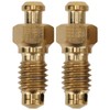 2Pcs Disc Brake Bleeder Screw Titanium Alloy M6 Rust Resistance