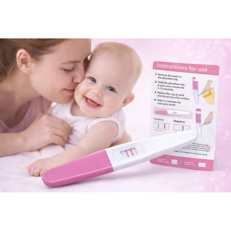 Golden Time HCG Pregnancy Test Midstream Early Test Pack of
