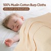 MIGIOL Muslin Swaddle Blankets, Nursery Receiving Blanket for Newborn, Baby