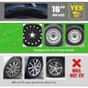AUTOFREE AUTOFREE 16 Silver Lacquer Hubcaps for 2006-2011 Honda Civic