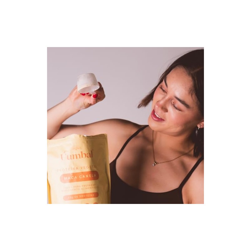 Proteína Vegetal Maca Canela 500g | Sin Azúcar | Enzimas