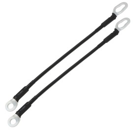 LT Easiyl 2PCS Car Rear Tailgate Cables Lift Gate Straps Compatible with Toyota Hilux Vigo MK6 MK7 Pickup 2005-2015 Replacement Part 65770-0K01