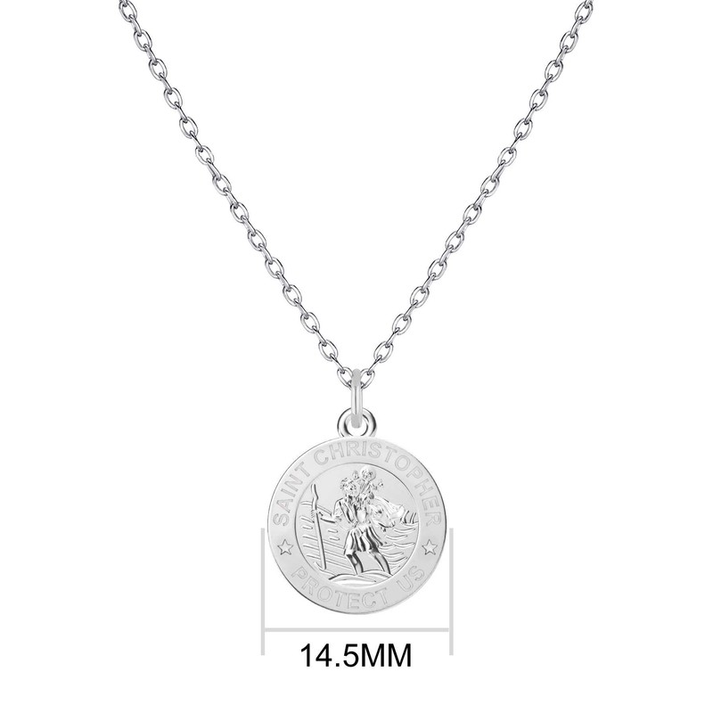 Philip Jones St Christopher Necklace