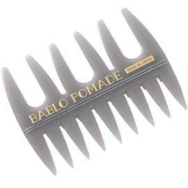 Bablo Pomade Mesh Comb (Gray) Mens Comb Comb Glam Styling Barber Barber
