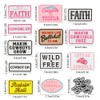 13PCS Funny Iron On Patches Western Style Embroidered Slogan Phrases