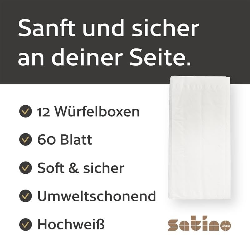 12 x Cosmetic Tissues Box - 3-Ply - 12 x