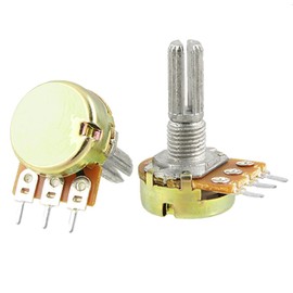 uxcell a11110700ux0030 2 x B1M 1M Ohm Single Linear Taper Rotary Potentiometers 1/2W