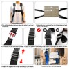 Moving Straps with Chest Buckle,Lifting Straps for 2 Movers,Furniture Shoulder