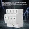 PV AC Surge Protection Device Lightning Protection Flame Retardant AC