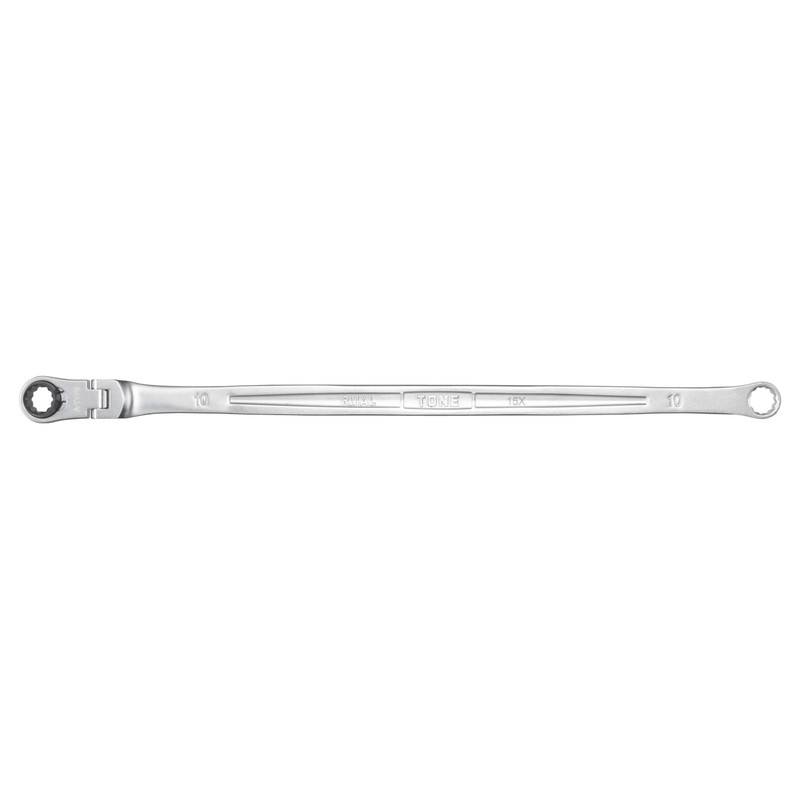 TONE RMA-10L Super Long Oscillating Ratchet Glasses Wrench Double Side