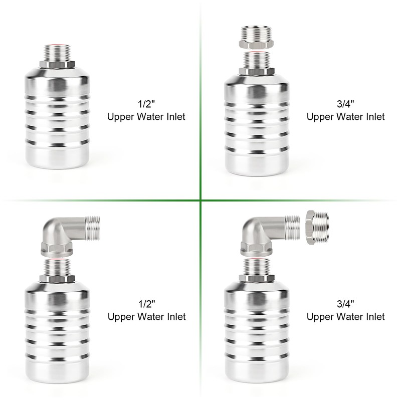 TAISHER 1/2" 3/4" 304 Stainless Steel Automatic Water Level Control