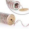 com-four® 2 x Decorative Thread Roll – Coloured Gift Ribbon