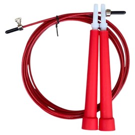 Cuerda para Saltar | Cuerda para Saltar Ajustable| Cuerda para Saltar Ultrarapida | Cuerda para Saltar HIIT | Cuerda para saltar Crossfit | Cuerda para Saltar Facilmente Ajustable | Cuerda para Saltar Box| (ROJO)