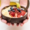 Eco Friendly Sbai Sbai® Natural Coconut Shell Bowls and Spoons