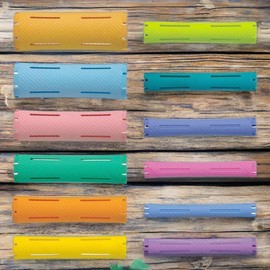 Dadaol Dye Container Perm Clip Diamond Rod Set No. 1-12 Various Size Perm Rod Hair Rod Mix 1 Set / 다다올 염색용기 파마용클립 다이아몬드 롯드 세트 1호-12호 다양한 사이즈 펌롯드 헤어롯드 혼합 1세트