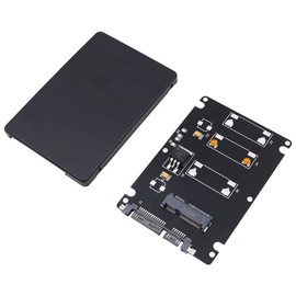 WANGCL MSATA to SATA Adapter MSATA to SATA3 SSD Adapter 2.5" SSD Hard Drive Boxes