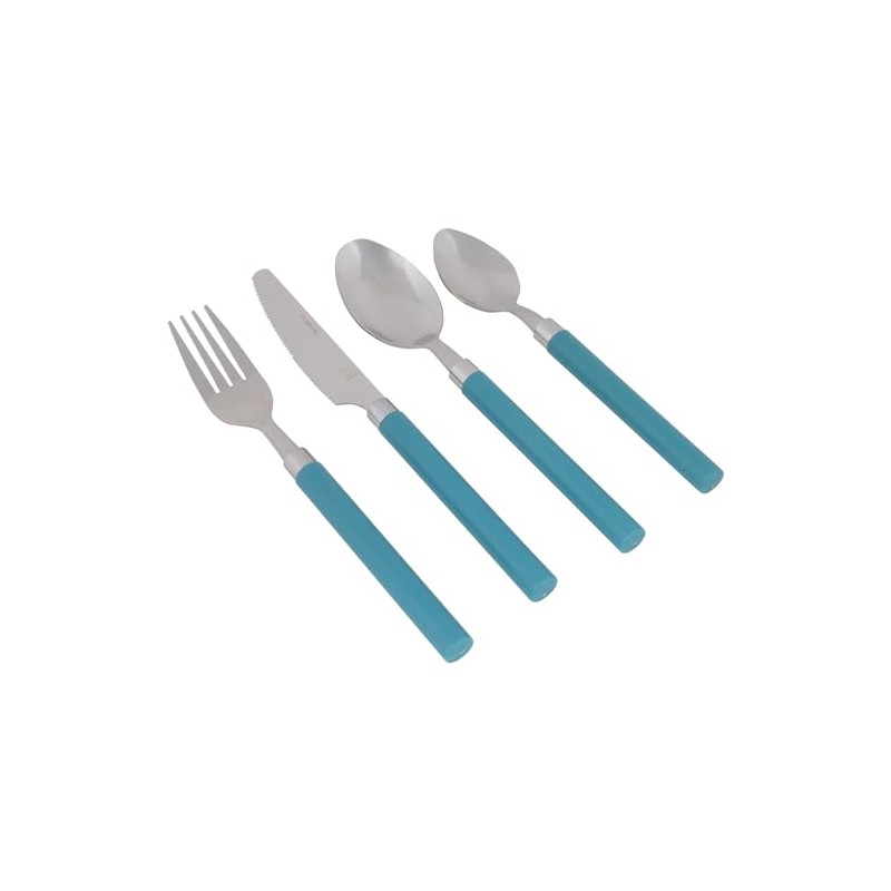 Bo-Camp BC Cuberteria 16 Piezas 4 p. Azul