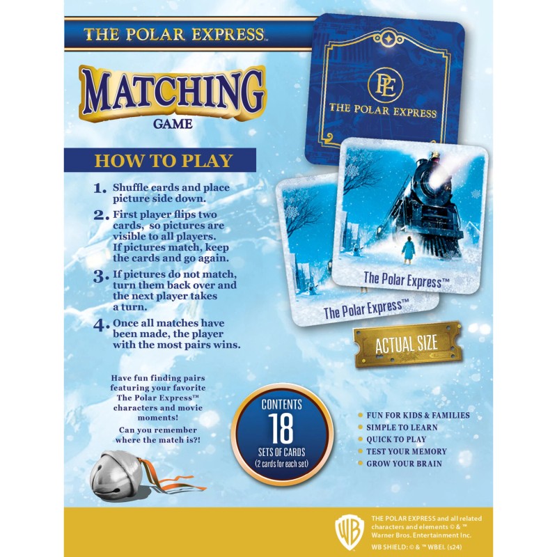 MasterPieces - The Polar Express Matching Game