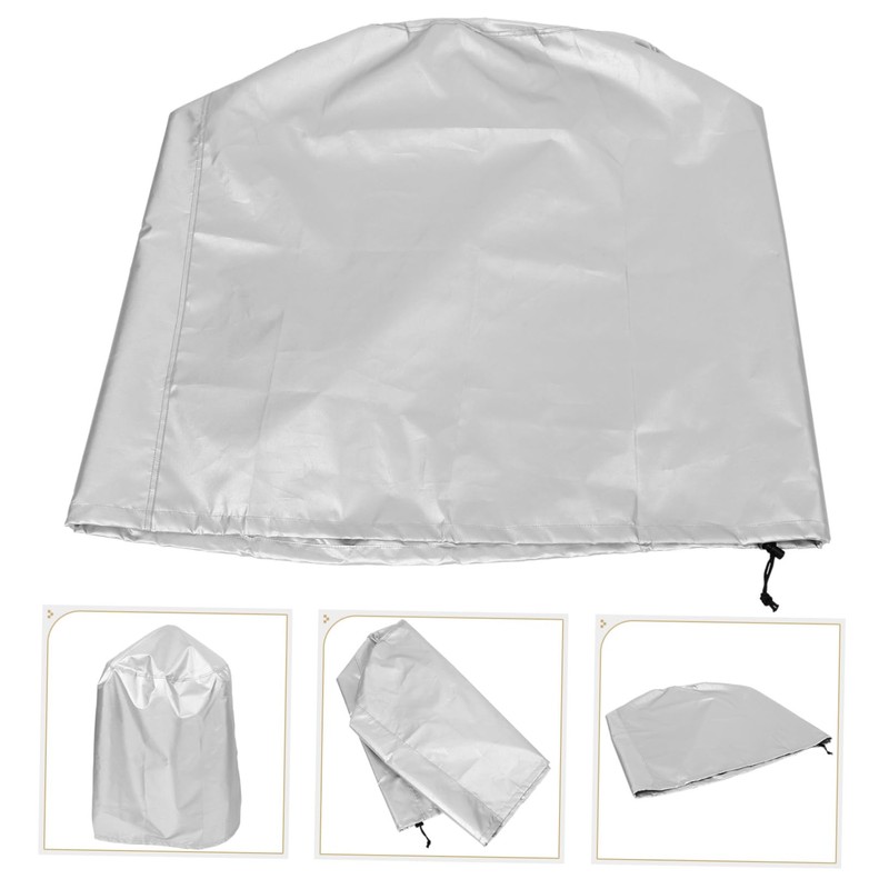 KONTONTY Polyester BBQ Grill Cover Grill Protector Large Heavy Duty