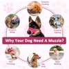 Dog Muzzle, Soft Dog Muzzles for Small Medium Large Dogs,