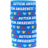 SayitBands Ten (10) Autism Awareness Wristbands
