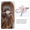 Minkissy Flower Claw Clips Large Vertical Hair Clip Hair Clamps