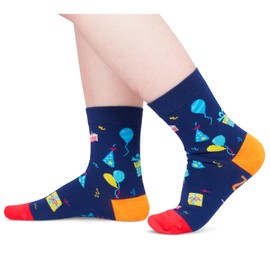 HAPPYPOP 12th Birthday Gifts Ideas Socks - 2012 Birthday Gifts for Tween Boys Girls Age 12, Presents for 12 Year Old Kids, 12 Year Old Gifts