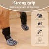 Watproofit Dog Socks 2 Pairs Non-Slip Dog Socks with Adjustable