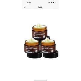 (3)Vibrant Glamour Retinol Face Cream AntiAging for Wrinkles Firming Brightening