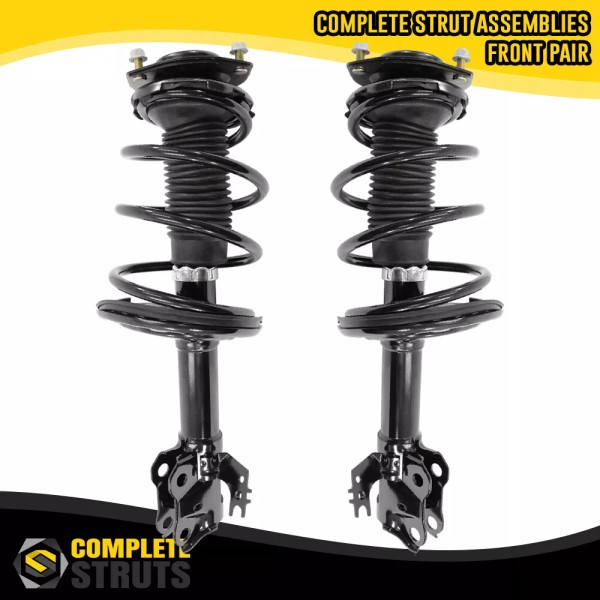 Unity Automotive Front Pair Complete Struts & Coil Spring Assemblies