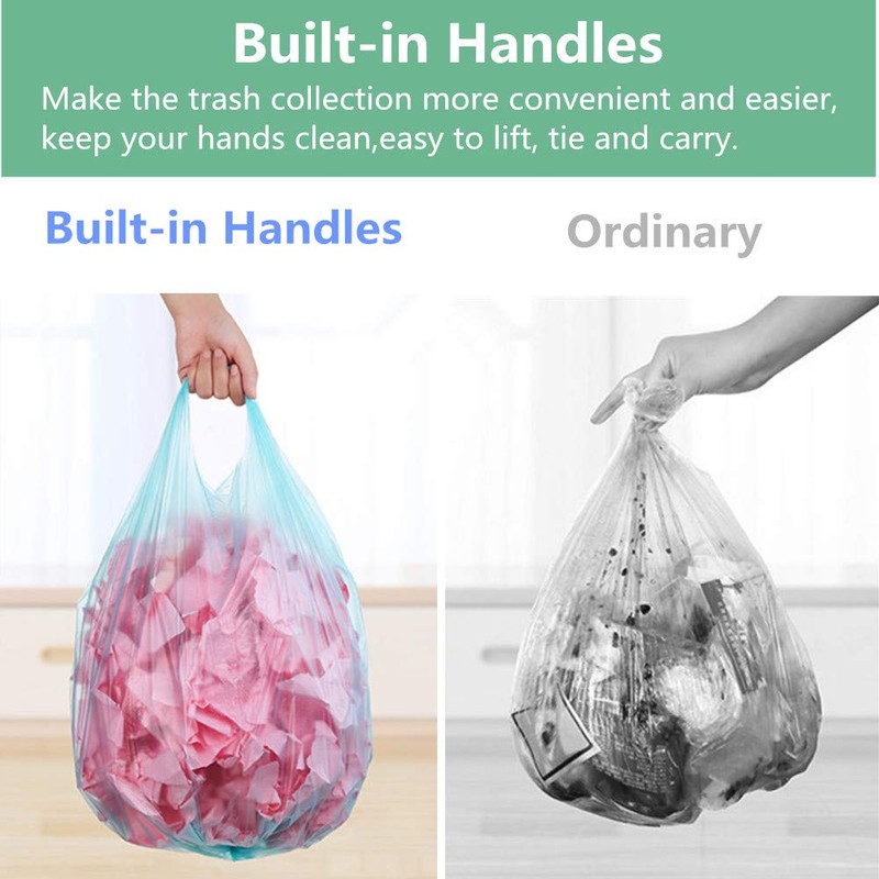 Jiejia 100 x 20 Litre Bin Liners with Handles