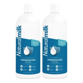 2 Crema Corporal Naturalmilk Hidratación Total 950ml