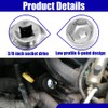 Lyxheth 27mm Oil Filter Socket Wrench, Oil Filter Removal Tool,