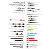 Mipcase 15 Sets Clock Hands Replacement Kit for DIY Wall