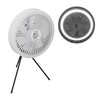 Portable Tripod Stand Fan USB Rechargeable Camping Hanging Fan with