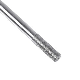 Besdia CBN Internal Cylindrical #120 Shaft Diameter 0.12 inch (3.0 mm) 1 Piece Tip Tool Whetstone with Shaft (0.1 x 0.4 inches (3 x 10 mm)