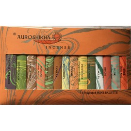 Auroshikha Mini-Incense Sticks 14 Fragrances