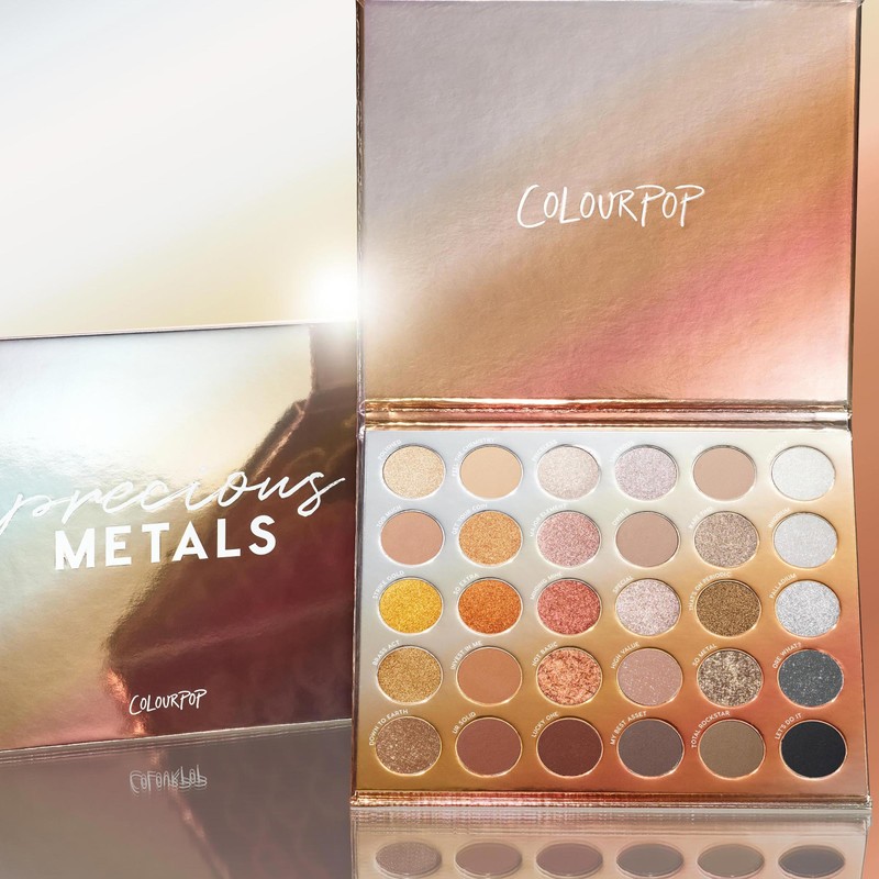 ColourPop Eyeshadow Palette - Eye Makeup Palette with Matte, Metallic,