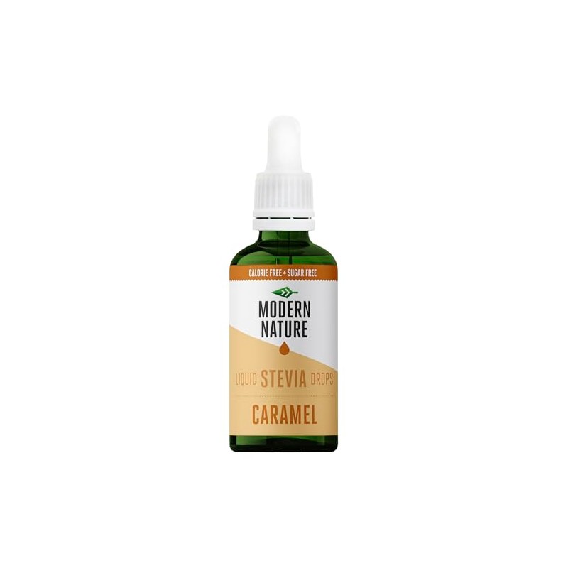 Modern Nature Liquid Stevia Drops – Caramel